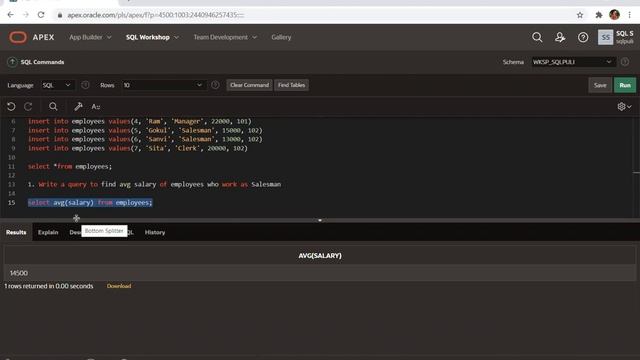 SQL query practice 1 смотреть онлайн