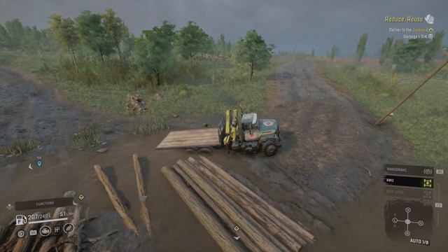 Snowrunner PS5 International Fleetstar Grand Harvest season 8 смотреть онлайн