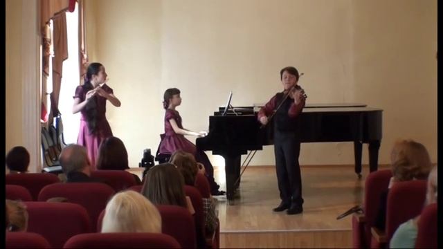 Камерное трио Хабибулина Алина ,Тулупов Дмитрий ,Криворотова Виктория г Астрахань Соната Охот смотреть онлайн