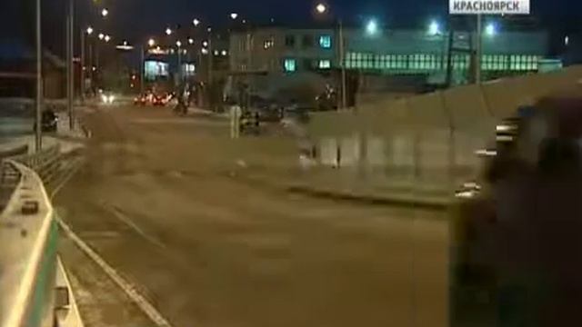 В Красноярске открыли развязку на 2-й Брянской 21.12.2016 Андрей Гришаков. смотреть онлайн