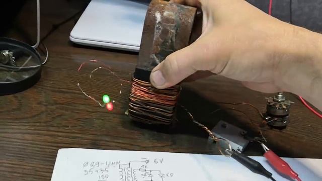 1 серия. Детектор короткозамкнутых витков для роторов коллекторных двигателей. смотреть онлайн