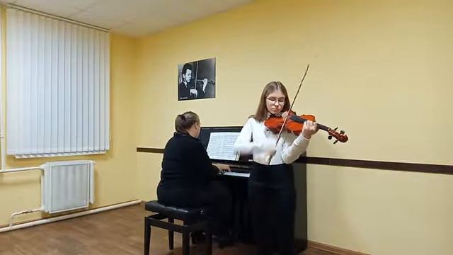 Комарова Екатерина Ж.Массне Размышление смотреть онлайн