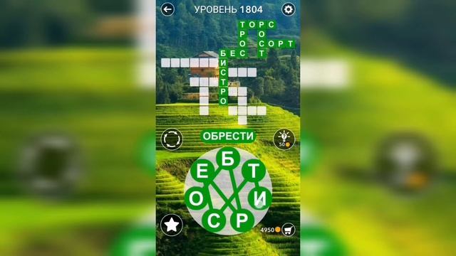 Word / Слово Крест: Поиск русского кроссворда / Уровень 1804 смотреть онлайн