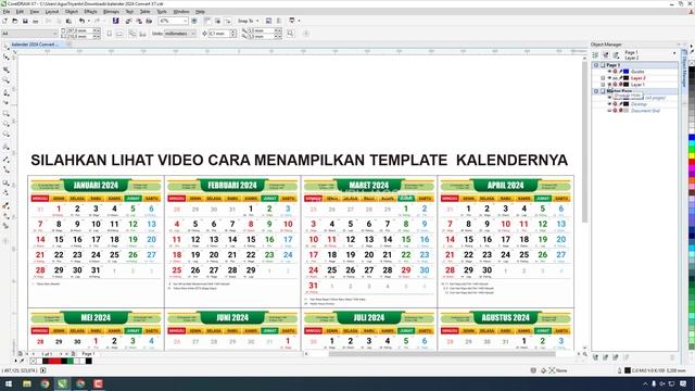 Template Kalender 2024 Tanpa Password смотреть онлайн