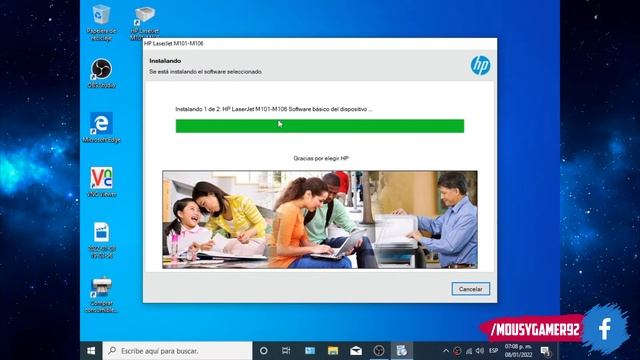 Como Instalar Impresora HP M102w M111w Via WiFi Ya Conectada | Drivers Originales Windows XP 7 8 10 смотреть онлайн