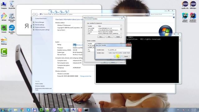 Environment Variables - часть-2. Работа с переменными. Создание, редактирование, удаление и чтение смотреть онлайн