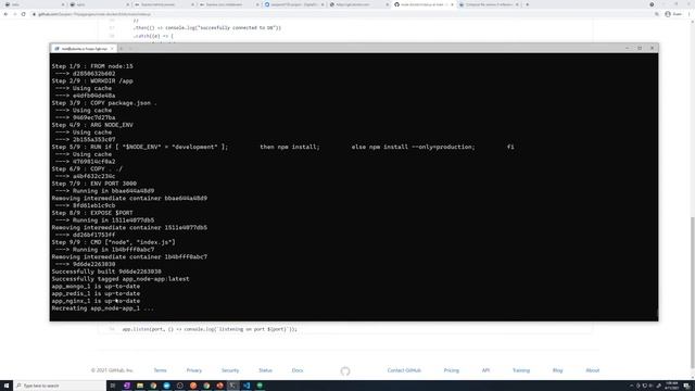 Pushing App Changes to Prod Server: DevOps with Docker and Node.js + Mongodb/Redis Part #26 смотреть онлайн