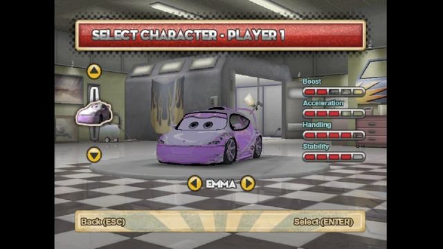 Cars: Mater-National: All Characters and Paint Jobs in my Game смотреть онлайн