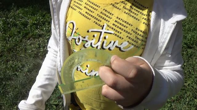 Вимірюємо кут сонця. Географія 6 клас. Експеримент смотреть онлайн
