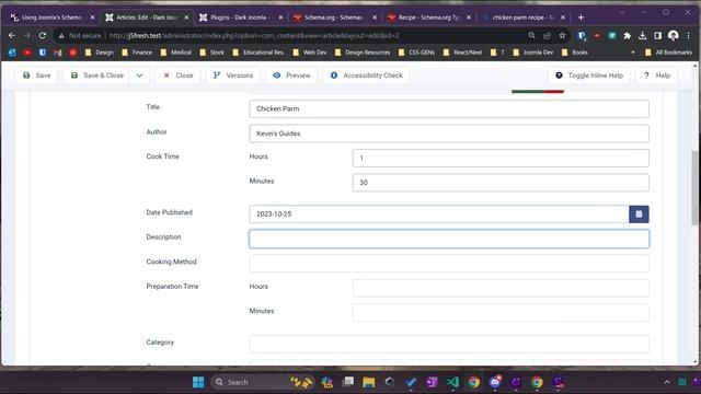 Using Joomla's Schema.org System Plugin смотреть онлайн