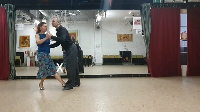 Tango argentino online class Variations with Sandwich Giro Lápiz смотреть онлайн