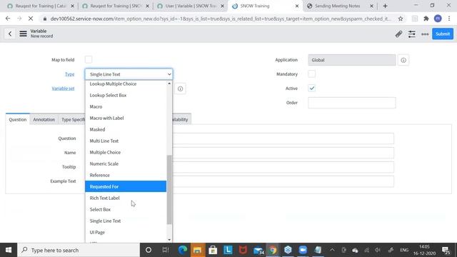 Creating New Catalog item|Create Variables |Create Variable Set |Create Workflow- End to End Exampl смотреть онлайн