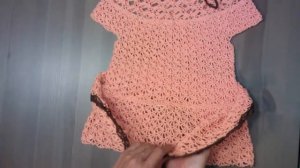 Детская туника для девочки Вязание крючком
