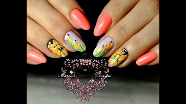Дизайн ногтей персиковый ? ИДЕИ МАНИКЮРА ? ДИЗАЙН НОГТЕЙ ??? смотреть онлайн