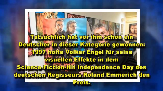 Gerd Nefzer nimmt wegen seiner Spezialeffekte an der Oscar-Verleihung in Los Angeles teil смотреть онлайн