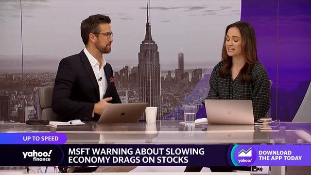 Microsoft CEO warns of coming economic slowdown to impact stocks смотреть онлайн