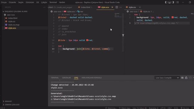 Sass - Scss Dersleri 16 - List Fonksiyonlar смотреть онлайн