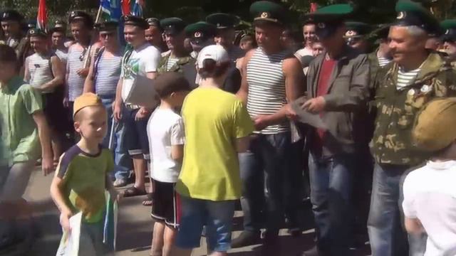 День Пограничника. Тольятти 2016г. Песни Пограничников. смотреть онлайн
