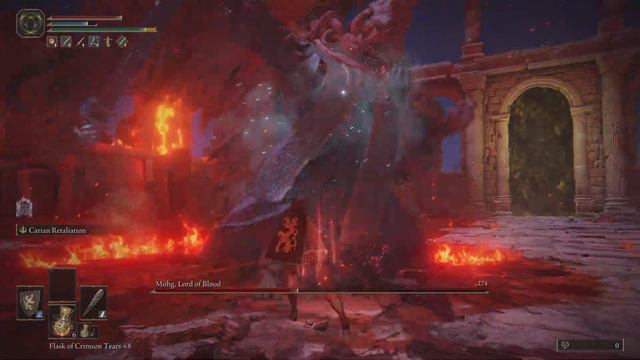 ELDEN RING Mohg Lvl1 Solo kill no hits taken смотреть онлайн