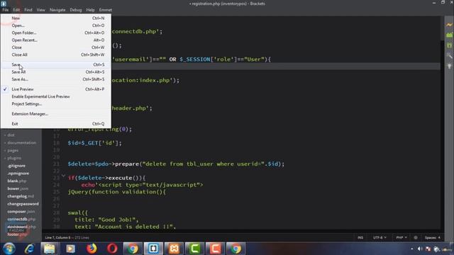 58||Add Session Variable ||Registration form part 6||Point of sale system in PHP || PHP 8|| #code смотреть онлайн