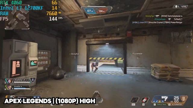 Intel i7 12700KF + RTX 4060 Gaming Benchmarks - High Settings смотреть онлайн