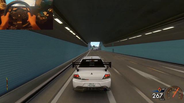 633HP Mitsubishi Lancer Evo IX Full Send! - Assetto Corsa | Thrustmaster T150 смотреть онлайн