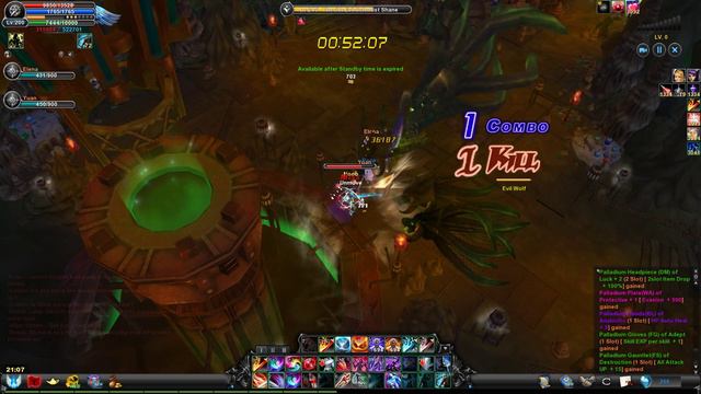 Cabal Online - Unmove - AC Solo With Full Osmium Set (no Povs) [ EKWADOR MANIECZKI ]