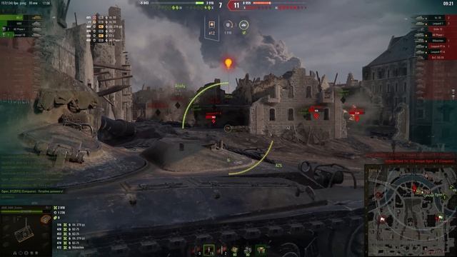 Не сдался и довел дело до конца! ис 7 устроил им незабываемый вечерок игре World Of Tanks