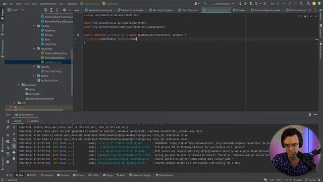 Spring Boot Security - User & Role Repository смотреть онлайн