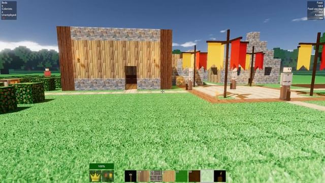Colony Survival -  Ep. 1 - Starting A Huge City! - Colony Survival Mutliplayer Gameplay
