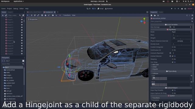 Car Damage System OPEN SOURCED!!! || 50 subscribers special !!! || Godot Game Engine смотреть онлайн