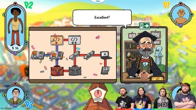 No Time to Relax: Round 5 - JOB HOPPIN! (4 Player Gameplay) смотреть онлайн