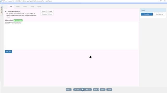 PHPRunner V10.4 Own Rest API смотреть онлайн