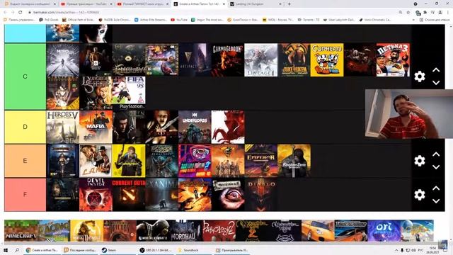 Папич оценивает майнкрафт в своём тир листе смотреть онлайн