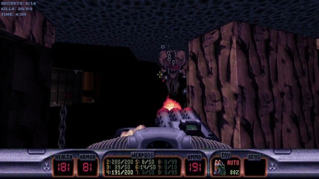 Duke Nukem 3D (20th Anniversary World Tour) - E1L4: Toxic Dump [All Secrets + Secret Exit] смотреть онлайн