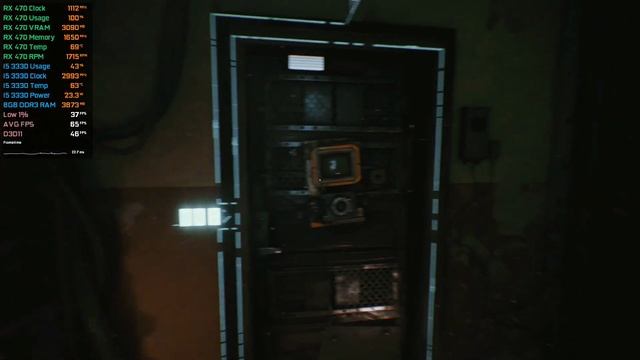 Observer: System Redux (Demo) - RX 470 - i5 3330 - FPS Test смотреть онлайн