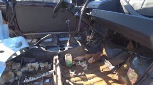 Ока за 20 т.р. 5 серия. Переварка порогов и ремонт днища.