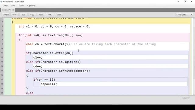 Programs on Character Class - BlueJ for X Class ICSE - Tutorial 45 смотреть онлайн