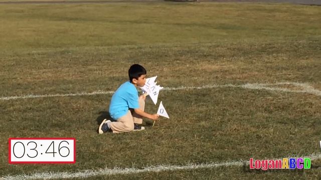 Learning ABC Letter Alphabets | 5-min challenge fun outdoor ABC scavenger game смотреть онлайн