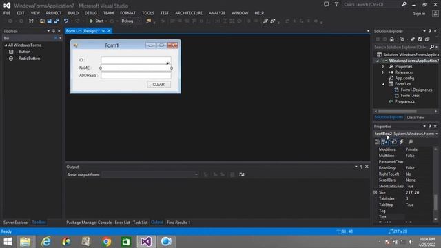 How to Clear Textbox with Textbox Focus Using C# смотреть онлайн