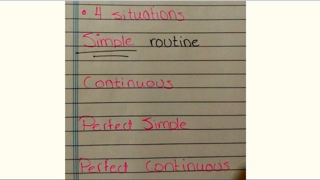 Lesson 1: English Tenses - A general approach смотреть онлайн