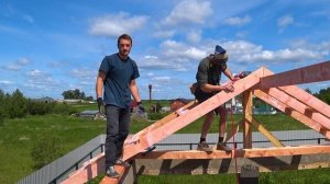 Стропильная система. Ендовы. Делаем крышу с ендовами под металлочерепицу. Кровля своими руками.