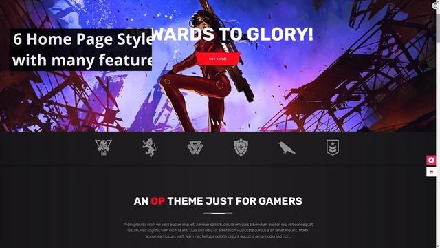 PlayerX Gaming and eSports ★ WordPress Themes & Templates ★ смотреть онлайн