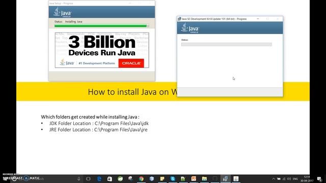 How to install Java in windows 7/8/10 смотреть онлайн