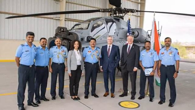 Indian Air Force Gets First Apache Attack Helicopter at US Boeing Plant смотреть онлайн
