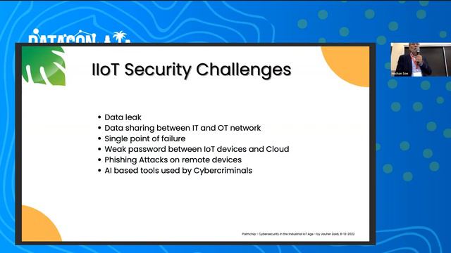 Data Con LA 2022 - CyberSecurity in Industrial IoT age