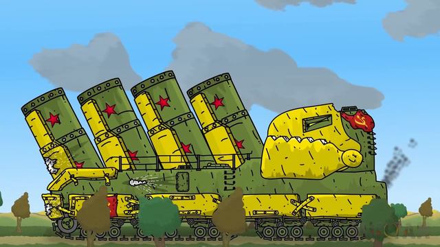 Советские и Демонические Мега Монстры - Мультики про танки смотреть онлайн