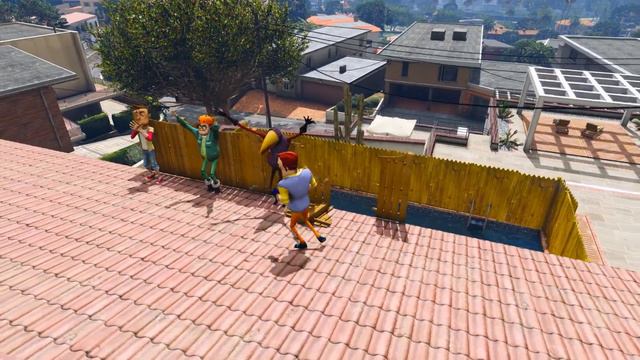 GTA 5 Hello Neighbor: Epic Ragdolls & Funny moments ep.84 (GTA5 Euphoria physics, Fails) смотреть онлайн