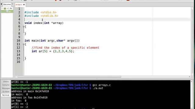 Arrays! C Tutorial 10 смотреть онлайн