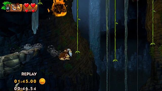 [DKCTF Switch] 2-A Crumble Cavern - 01:24.95 (HEVC (h265) Test) смотреть онлайн